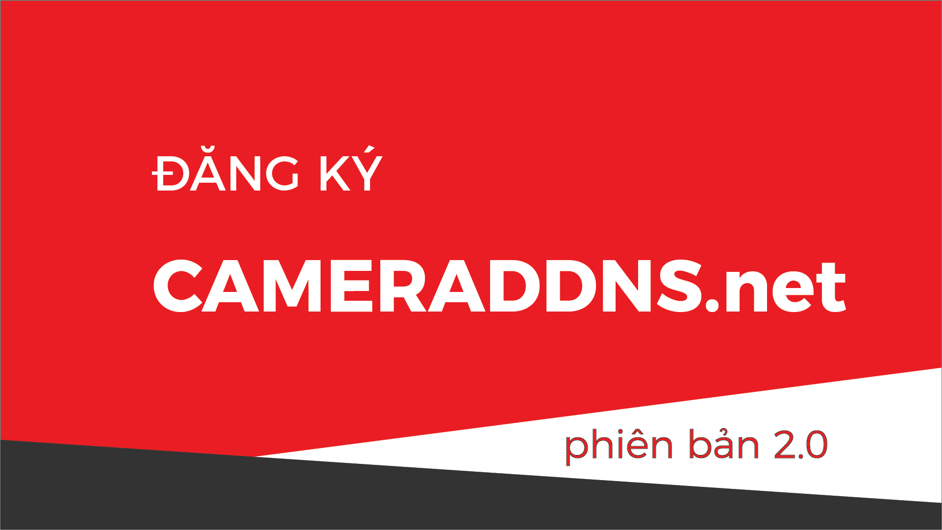 Hướng dẫn đăng ký tên miền CAMERADDNS.net