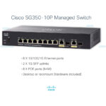 Switch Cisco SG350-10P-K9-EU