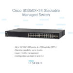 Switch Cisco SG350X-24-K9-EU